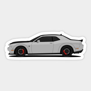 HELLCAT SIDE GREY Sticker